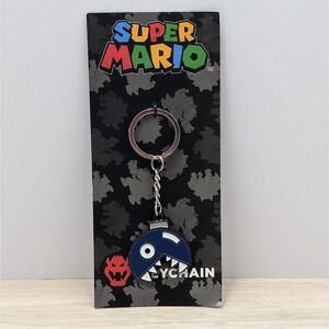 Super Mario Chain Chomp Keychain Nintendo CultureFly 2021 Collectible New